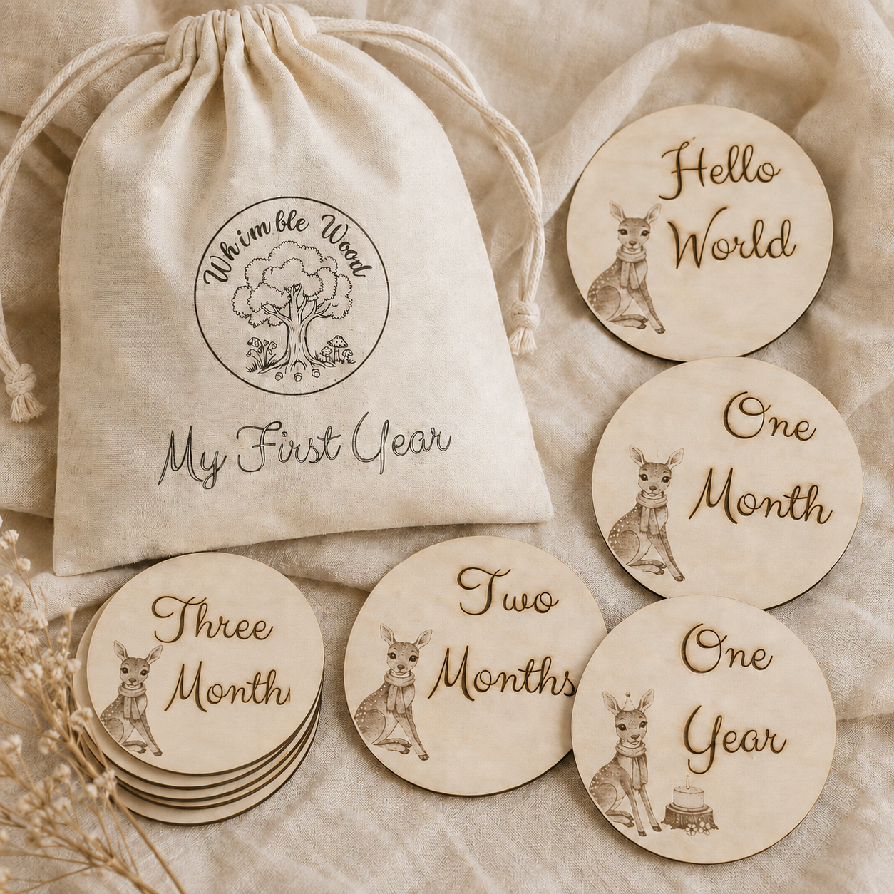 Woodland Milestone Discs